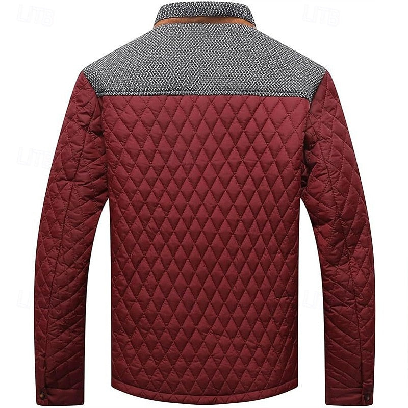 Hayes | Quilted Jacket with Stand-up Collar