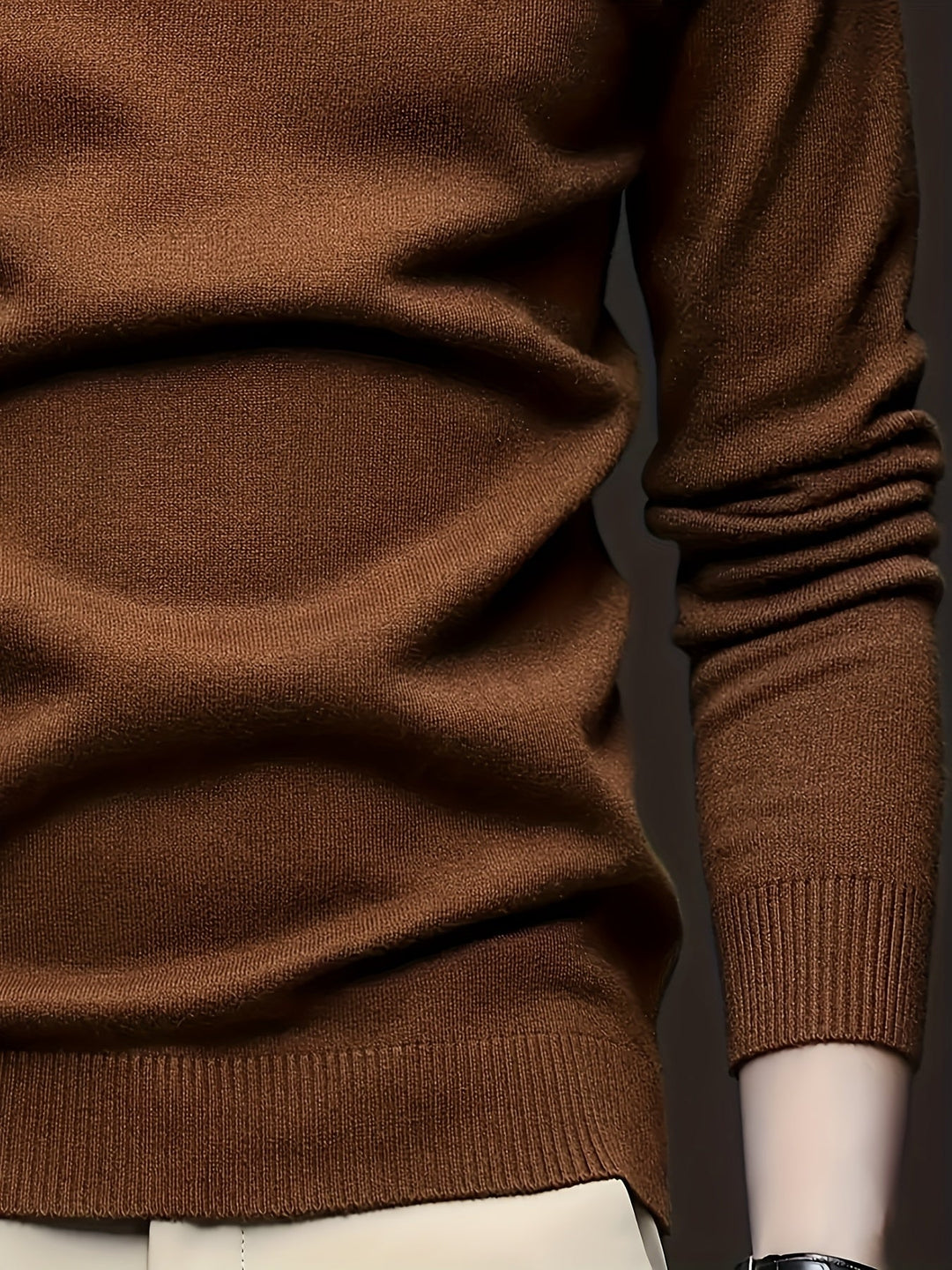 Frederick | Refined High Neck Sweater