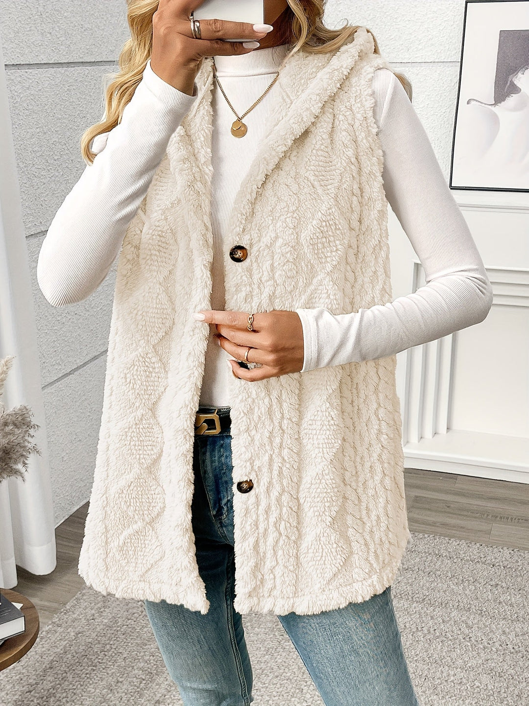 Lorna | Cozy Lined Sleeveless Vest