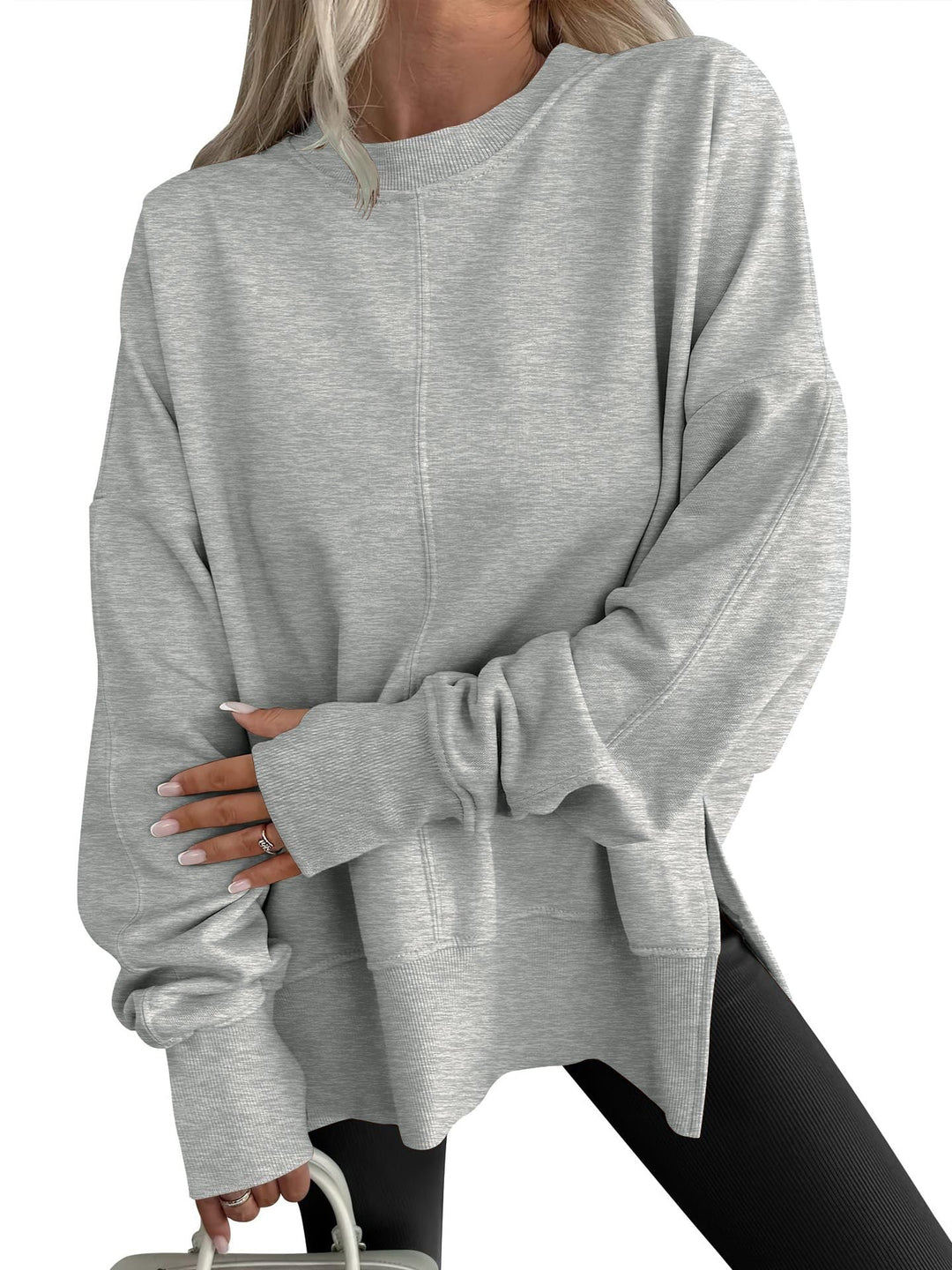 GWEN™ - Cozy Oversized Long Sleeve Hoodie