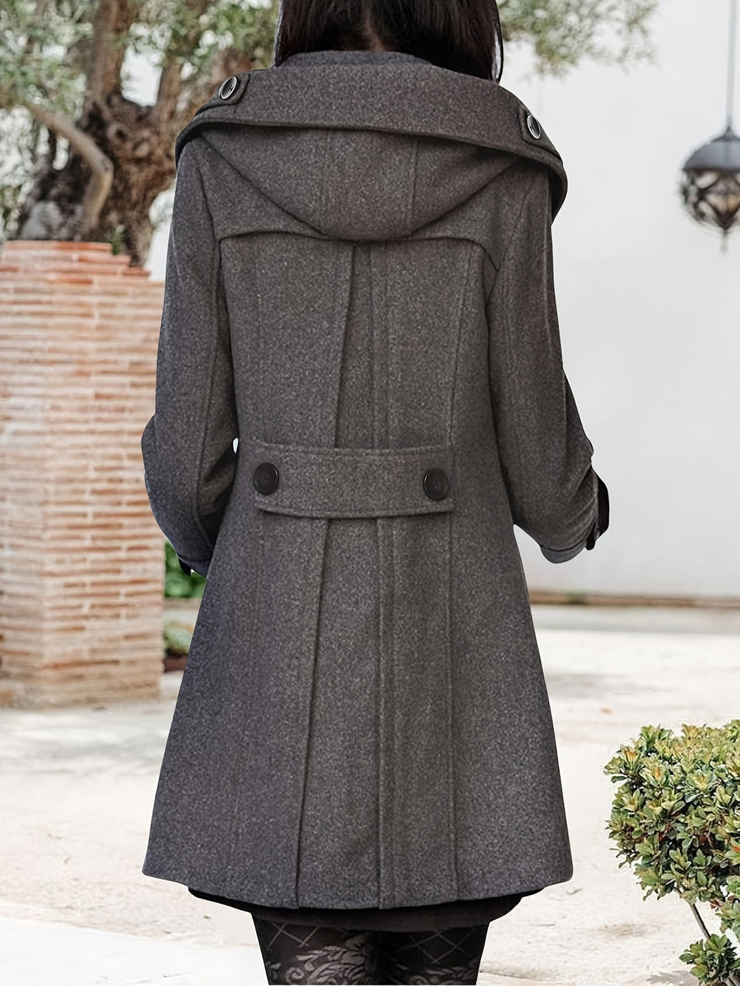 Rosanna | Quilted Reversible Mid-Length Coat