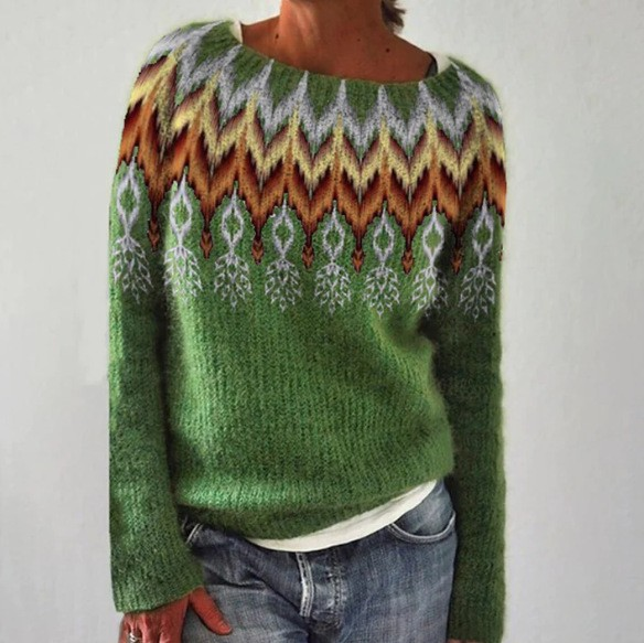 SILVIA | Retro Pullover