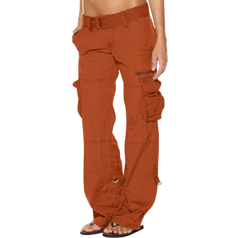 Molly | Women's Cargo Pants with Cargo Pockets and Drawstring
