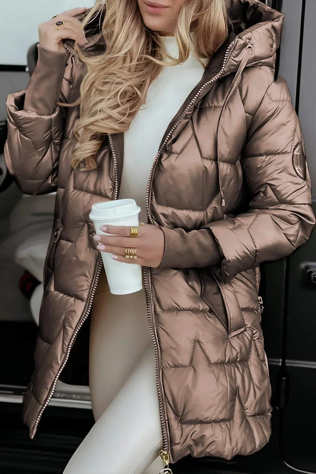 Carla | Padded Oversized Contemporary Puffer Jacket