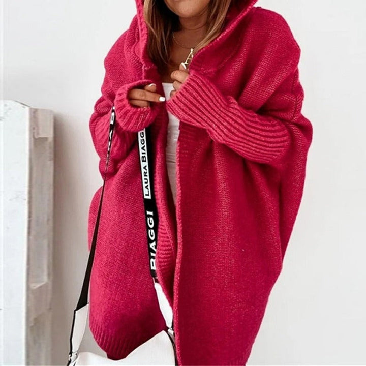 | Knitted Hoodie Cardigan for Ultimate Comfort