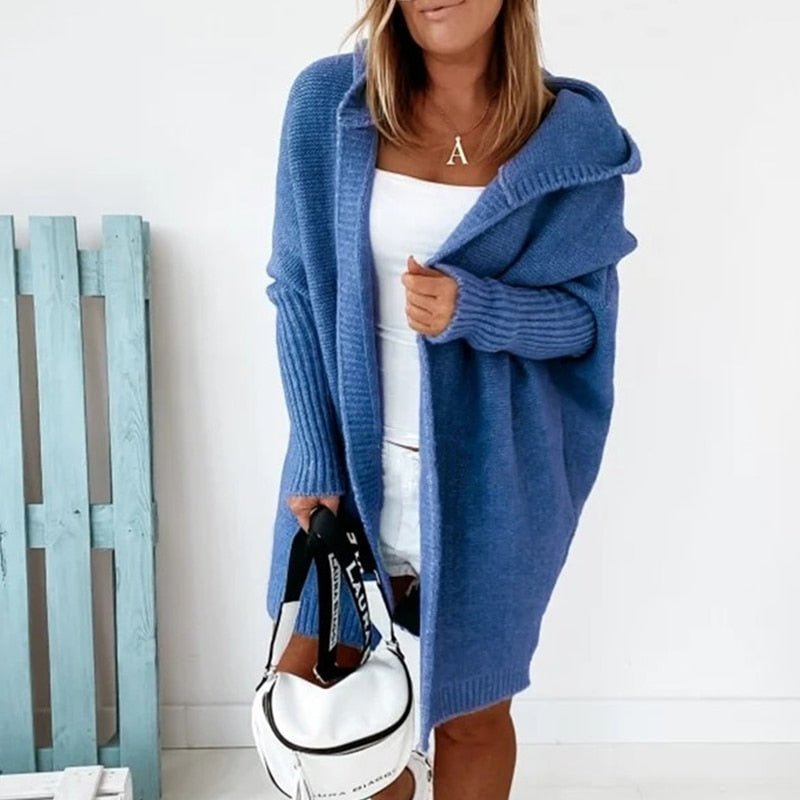 | Knitted Hoodie Cardigan for Ultimate Comfort