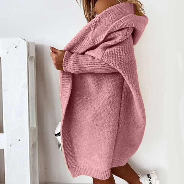 | Knitted Hoodie Cardigan for Ultimate Comfort