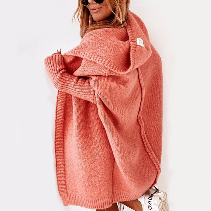 | Knitted Hoodie Cardigan for Ultimate Comfort