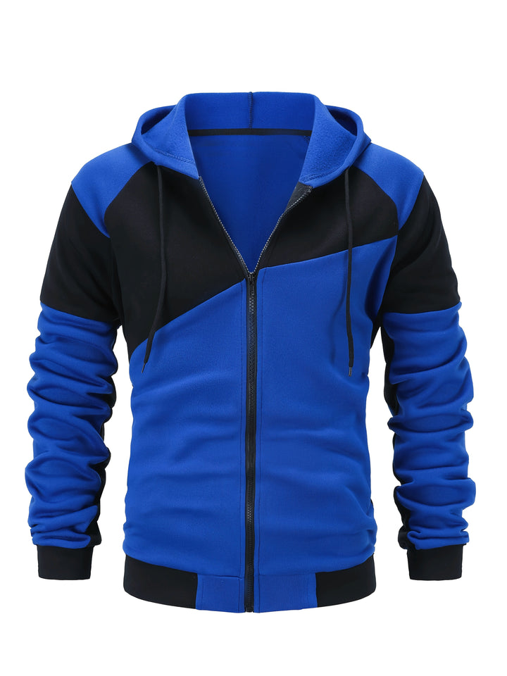 Bryce | Color Block Zip Hoodie Jacket