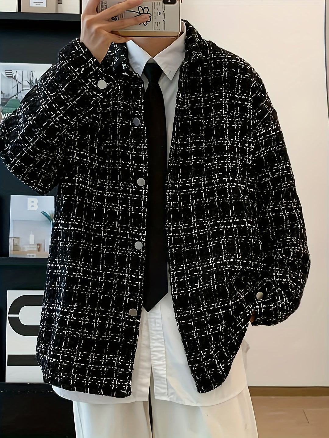 Julian | Textured Plaid Shirt Jast