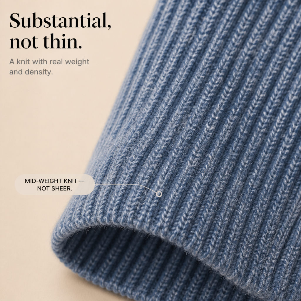 Cinchable – Crossover Wrap V-Neck Knitted Top