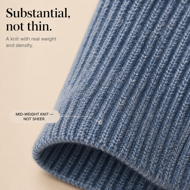 Cinchable – Crossover Wrap V-Neck Knitted Top