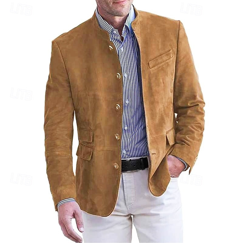 Vincent | Soft Stand-Up Collar Jacket