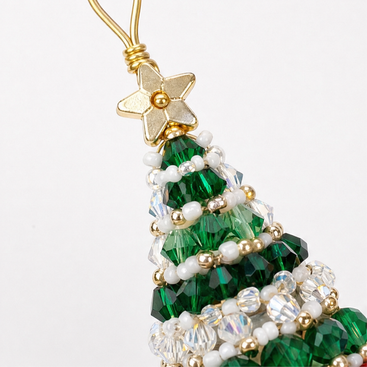 Samantha | Holiday Ornament Set with Tree and Snowflake