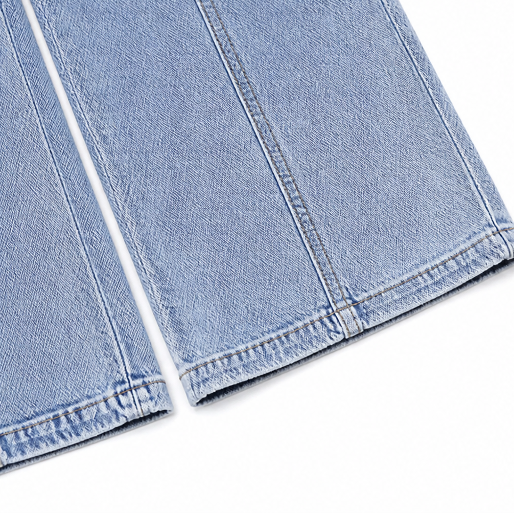 Aaliyah | Women's Jeans with Patch Pockets and Wide Legs