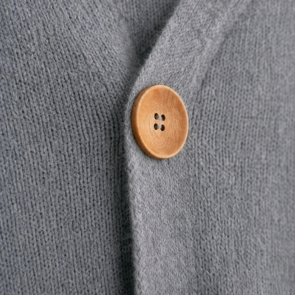 Scottie | Women's Cardigan with Hood and Button Closure