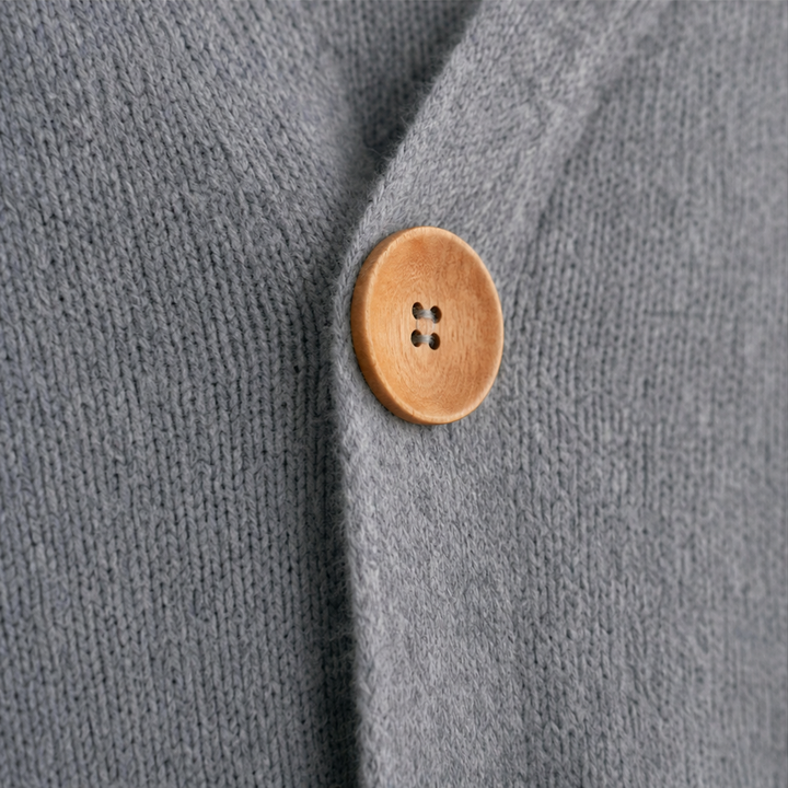 Scottie | Women's Cardigan with Hood and Button Closure