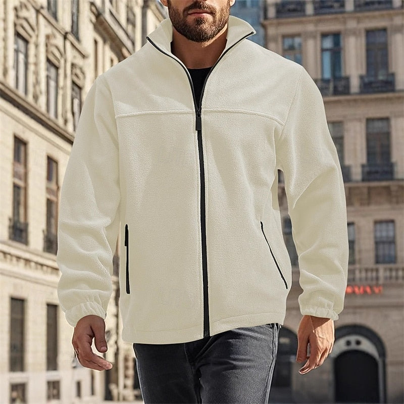 Fletcher | Stand Collar Full Zip Jacket