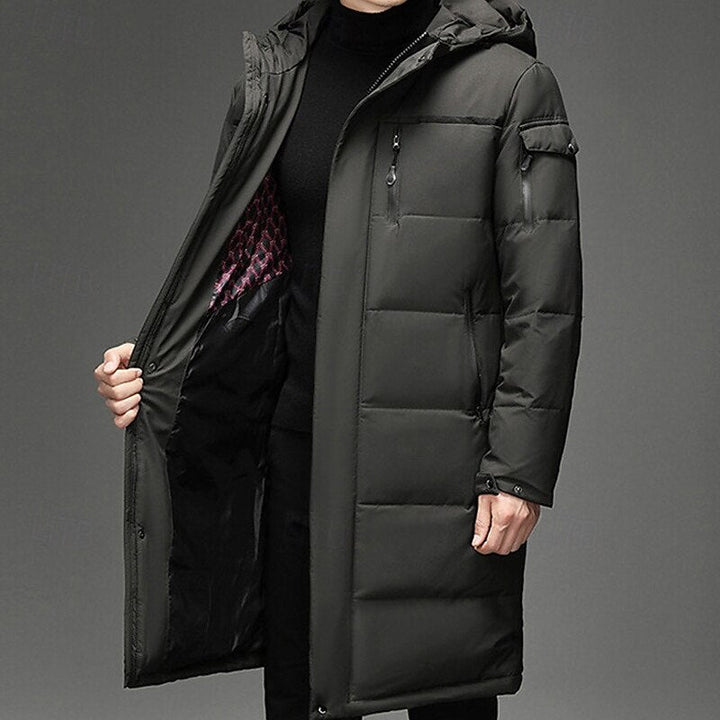 Rupert | Quilted Long Winter Coat