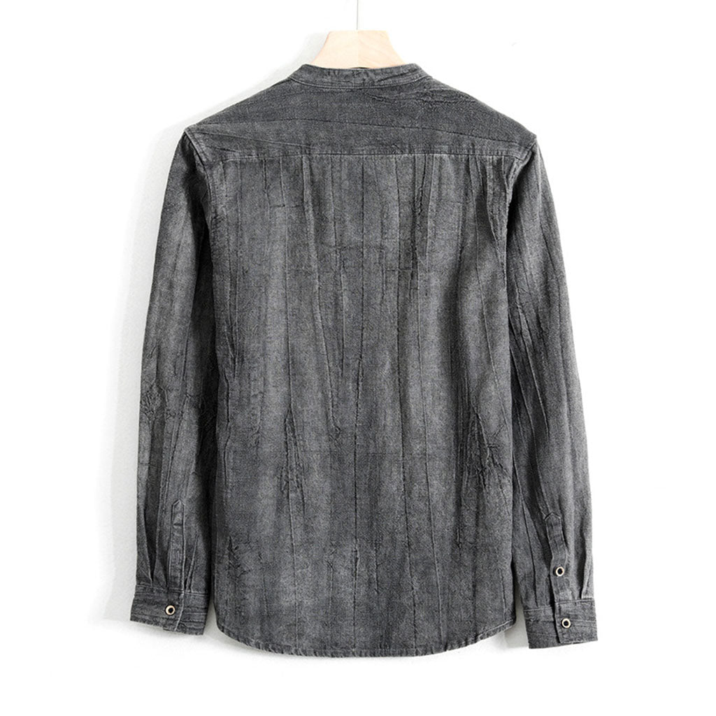 Henry Brook Long Sleeve Linen Shirt