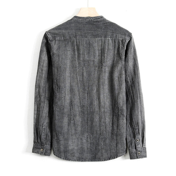 Henry Brook Long Sleeve Linen Shirt