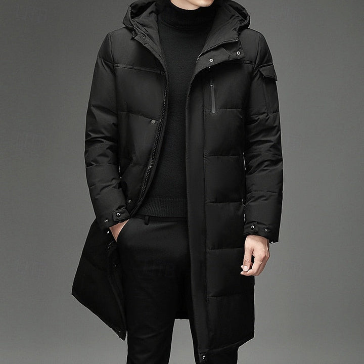 Rupert | Quilted Long Winter Coat