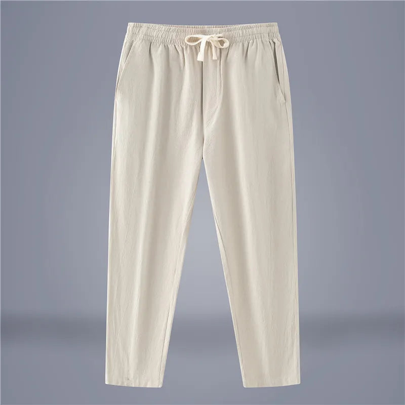 Connor | Men's Pants with Drawstring and Straight Legs