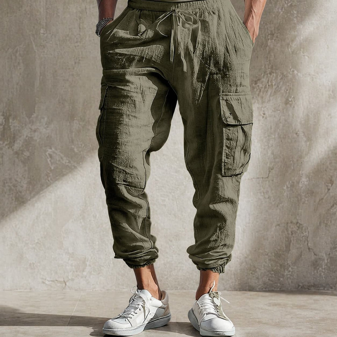 Reeve Linen Cargo Pants