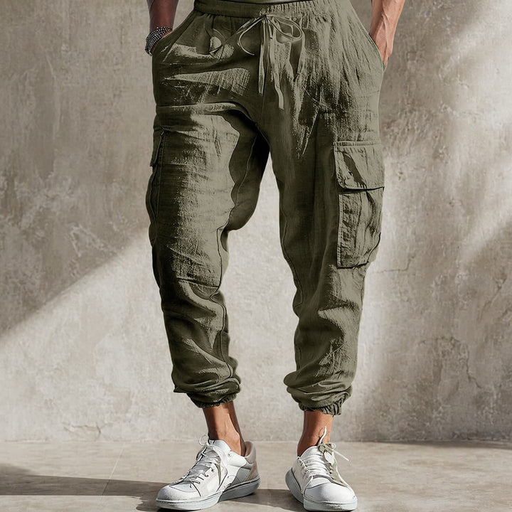 Reeve Linen Cargo Pants