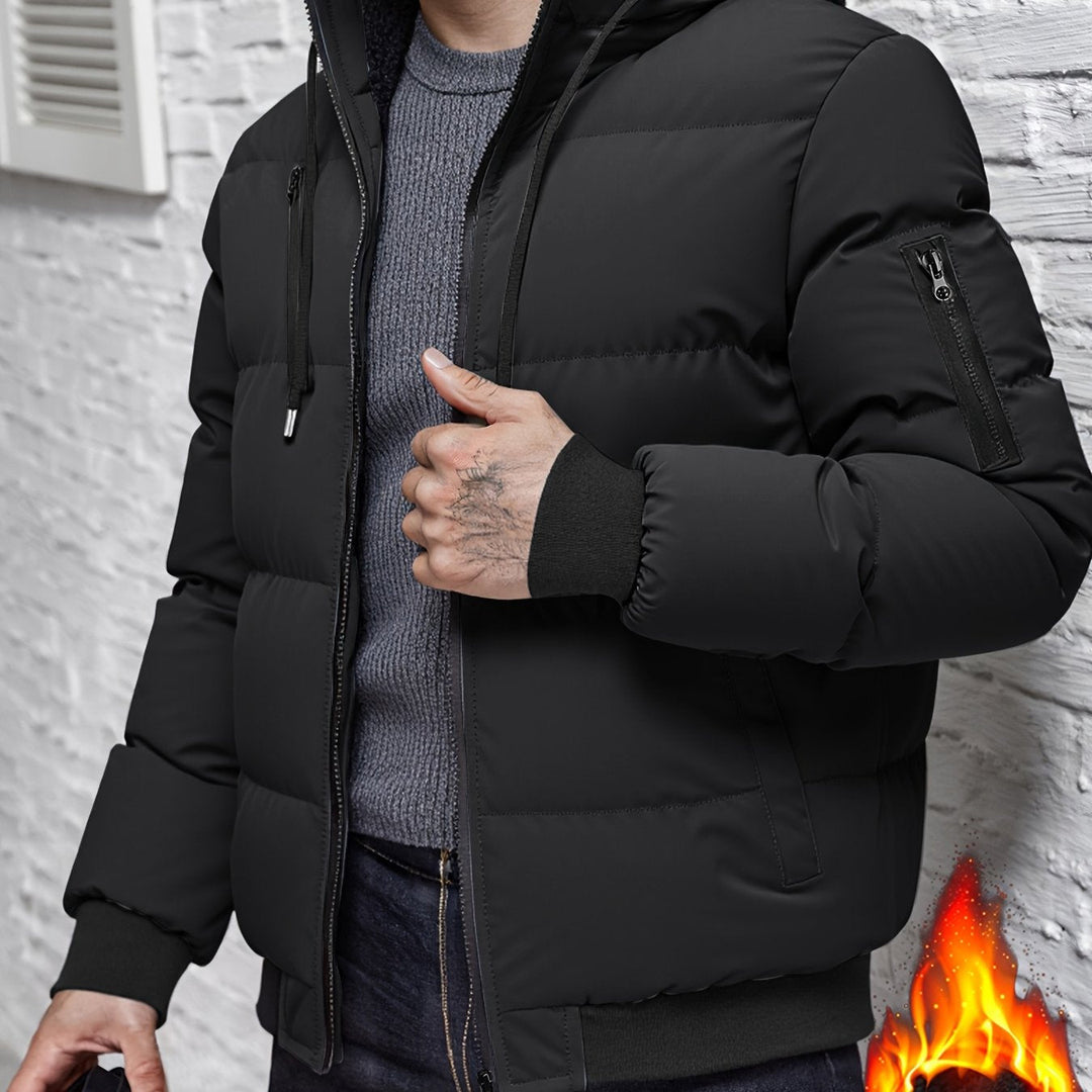 Bruce | Quilted Winter Jacket with Hood