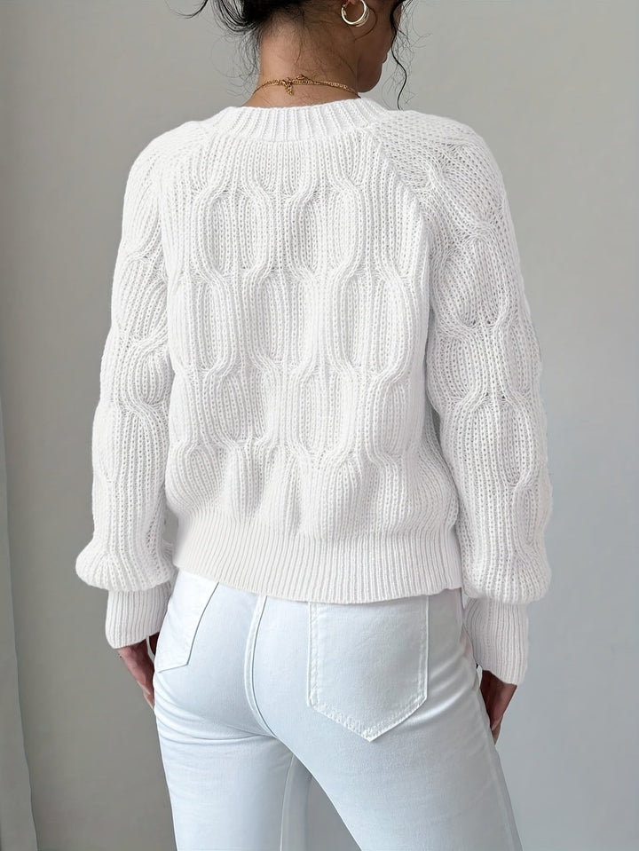 Juniper | Soft Cardigan with Bow Detail and Long Sleeves
