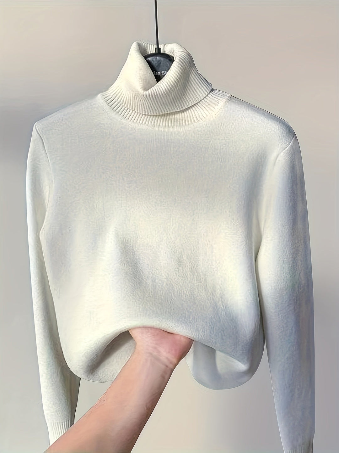 Selena | Cozy Lined High Neck Sweater