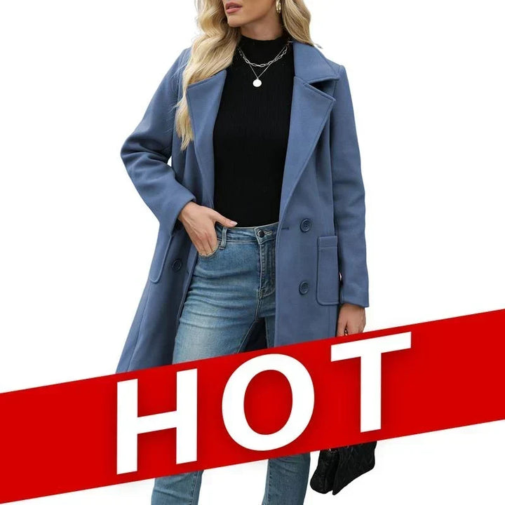 Vasilisa | Double-Sided Fitted Daily Coat