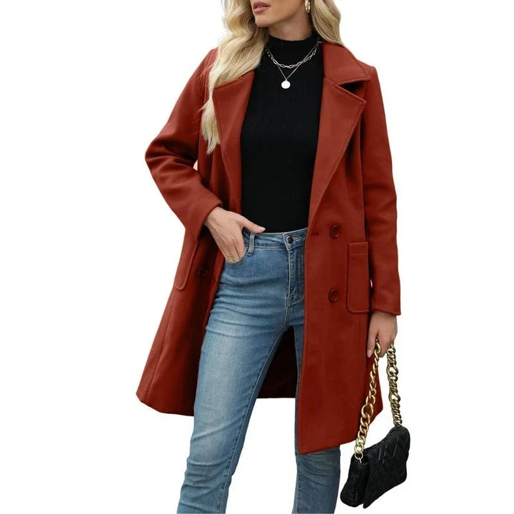 Vasilisa | Double-Sided Fitted Daily Coat