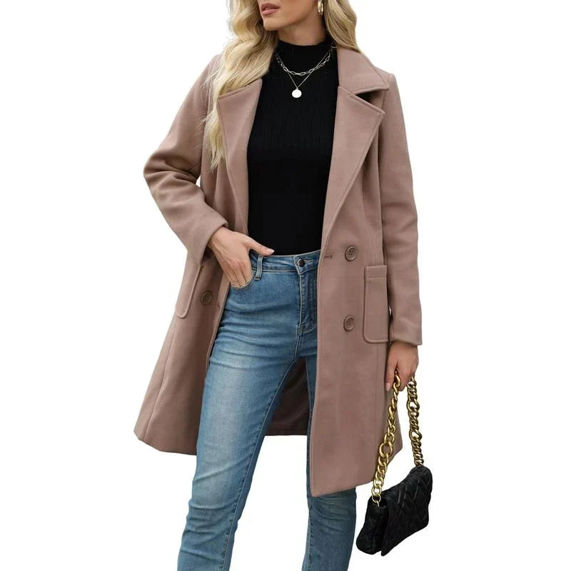 Vasilisa | Double-Sided Fitted Daily Coat