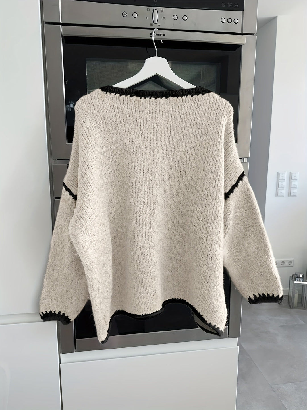 Willa | Women's Sweater with Crewneck and Ribbed Cuffs