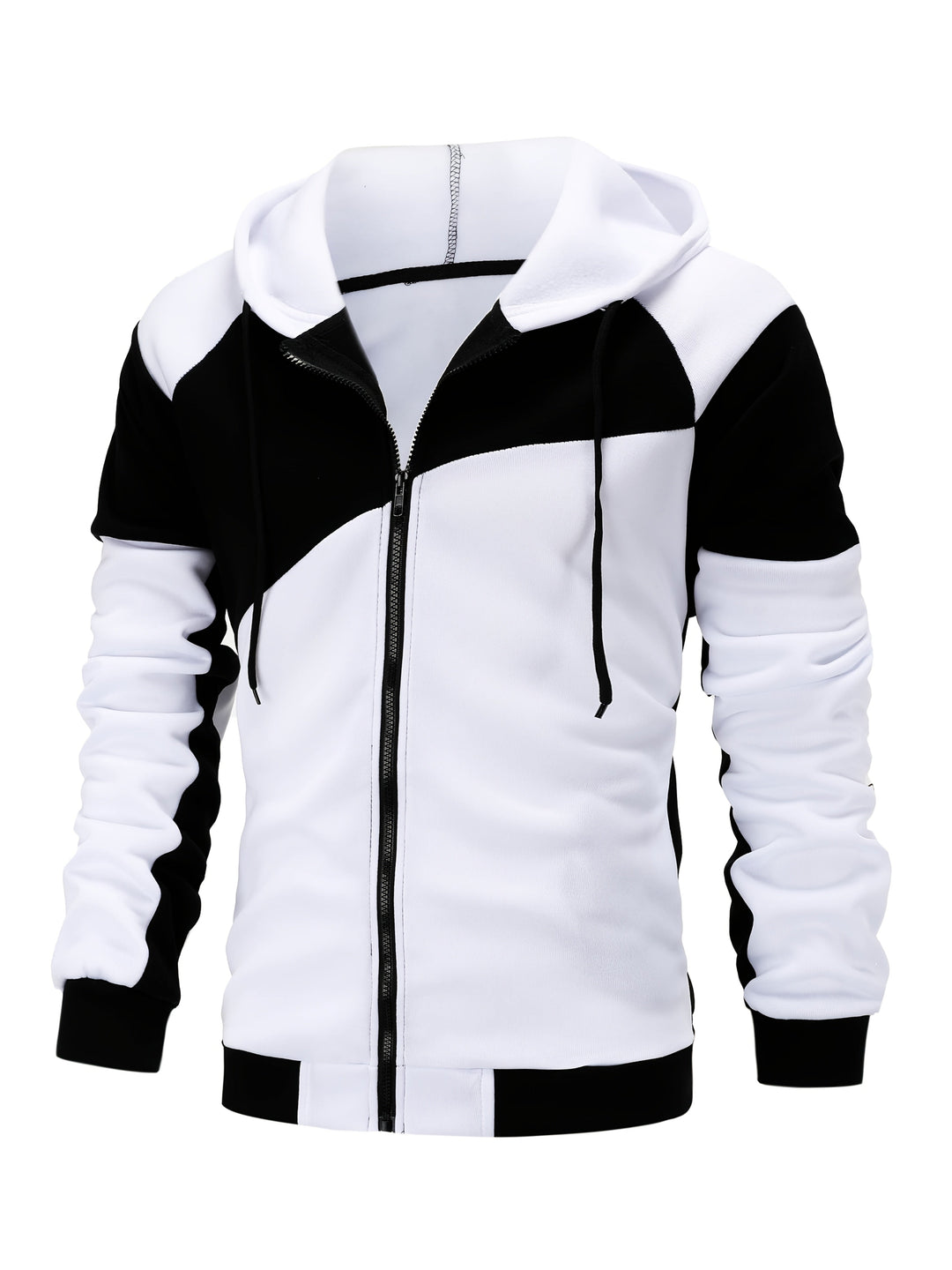 Bryce | Color Block Zip Hoodie Jacket