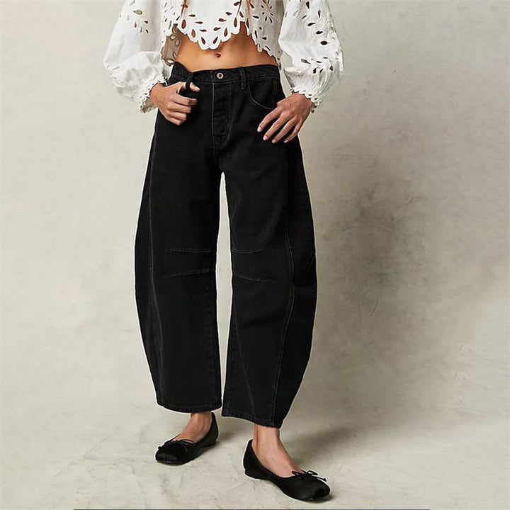 Tatum | Barrel Leg Jeans with High Waist and Relaxed Fit