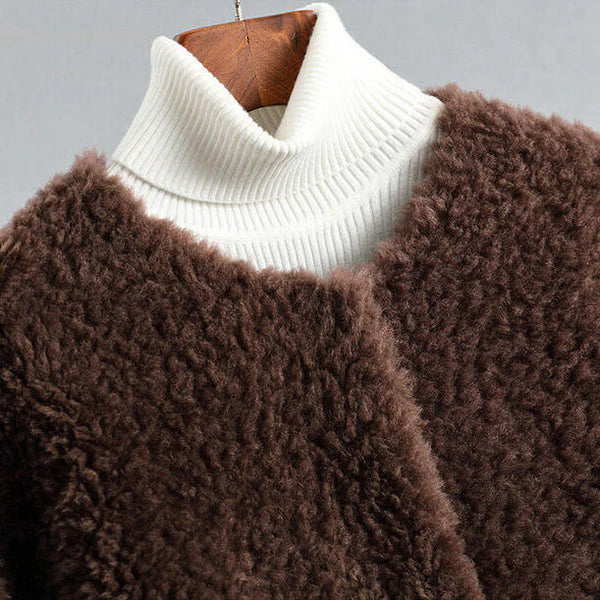 Margot Teddy Sheepskin Coat