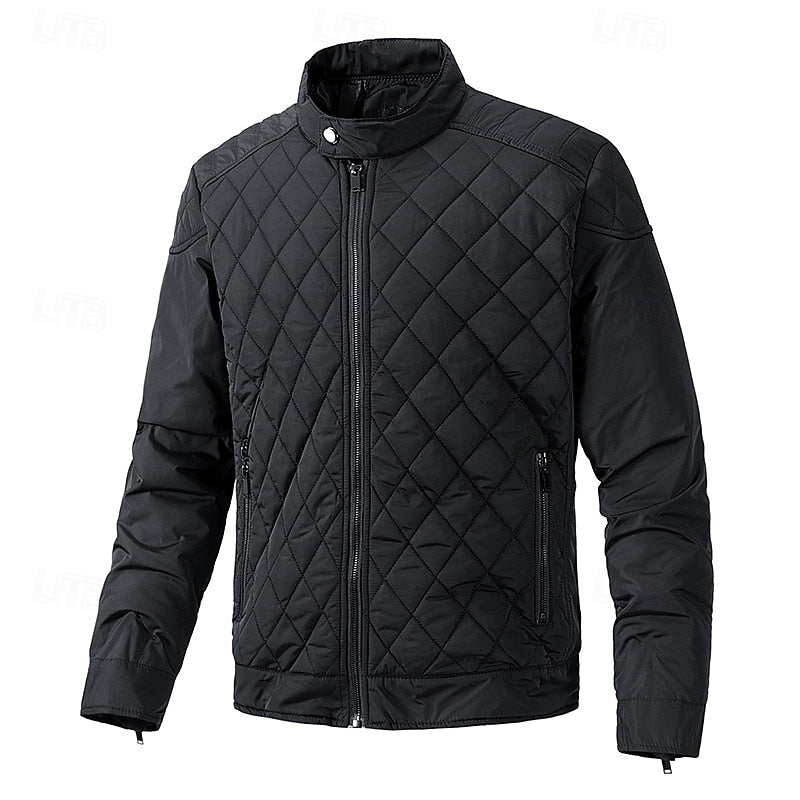 Ashton | Quilted Jacket with Stand-Up Collar