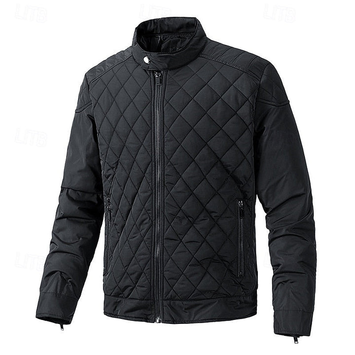 Ashton | Quilted Jacket with Stand-Up Collar
