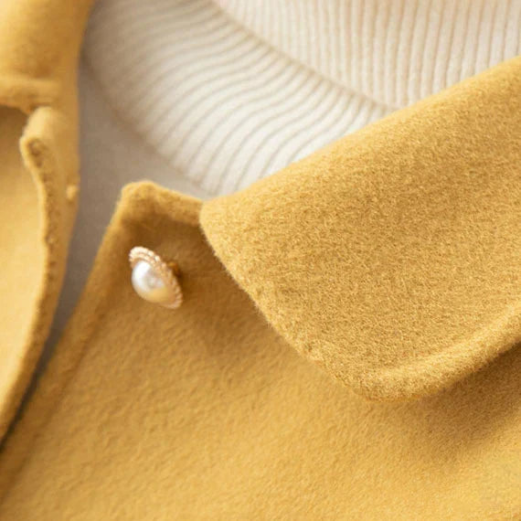 Madison Pearl Cashmere Coat