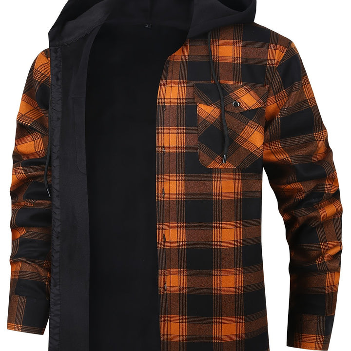 Desmond | Quilted Checkered Shirt Jacket