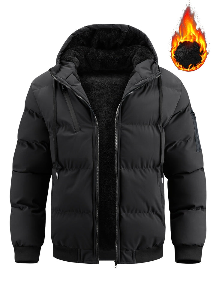Bruce | Quilted Winter Jacket with Hood