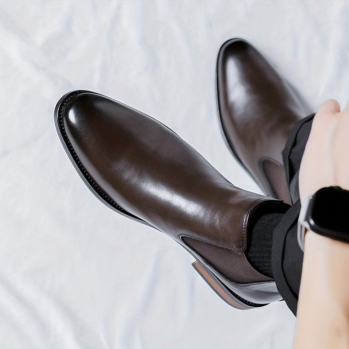 Ashford | Refined Pointed Chelsea Boots