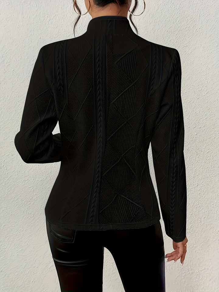 Amelie - Elegant Long Sleeve Coat