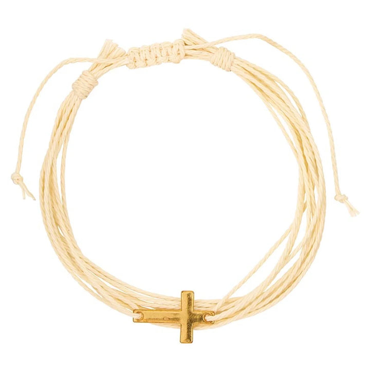 Sarah | Women's Bracelet with Cross and Knots