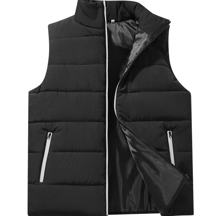 Calvin | Padded Zip-Up Vest
