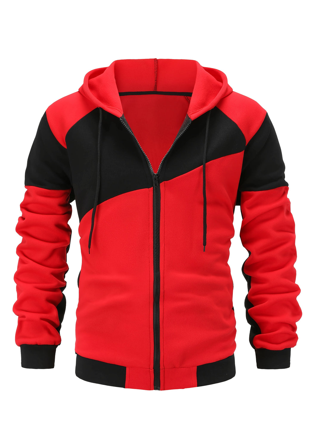 Bryce | Color Block Zip Hoodie Jacket