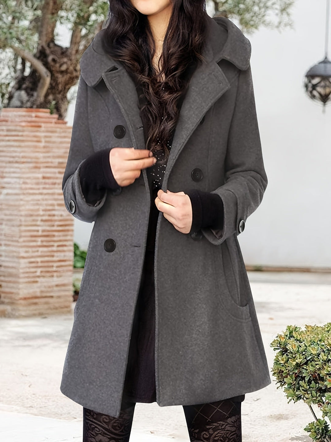 Rosanna | Quilted Reversible Mid-Length Coat